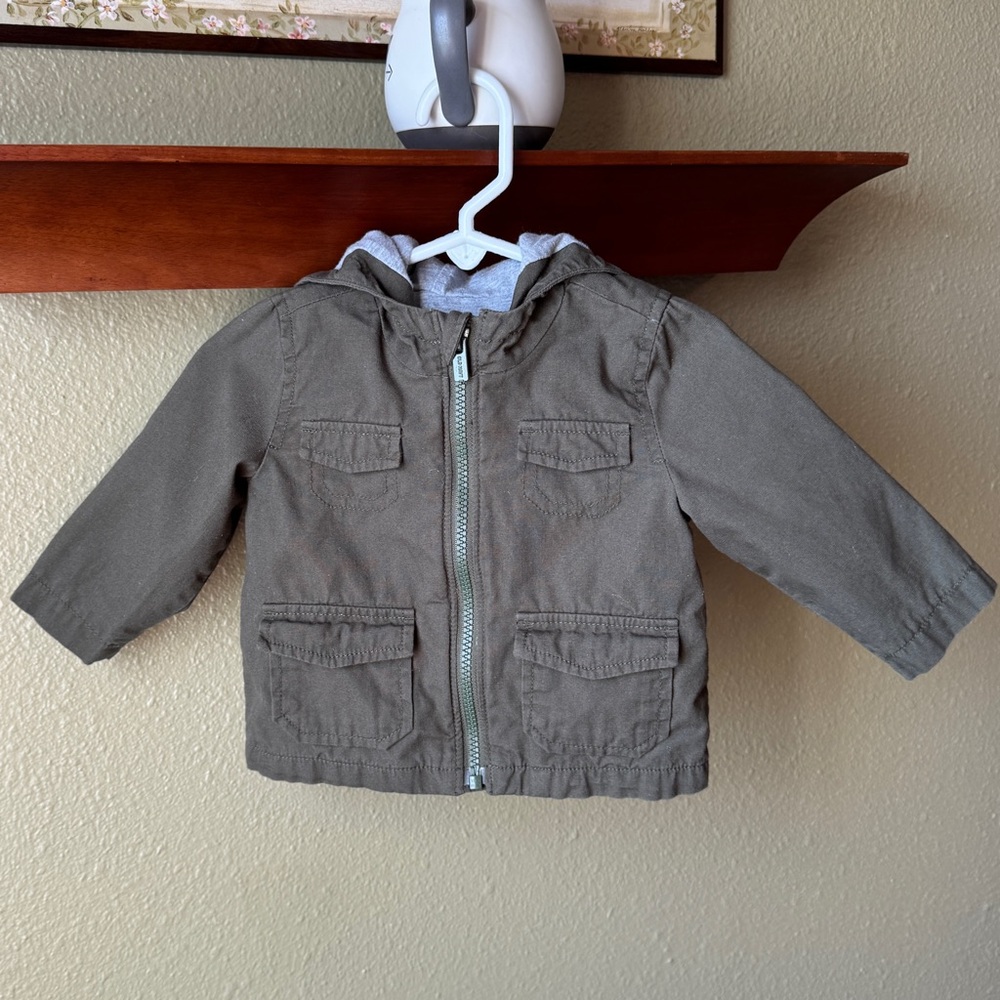 Old Navy 6-12mo Army Green Jacket